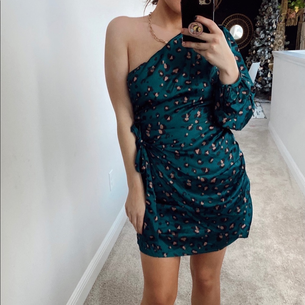 Kittenish Wrap Dress